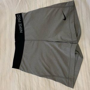 Nike pro spandex shorts